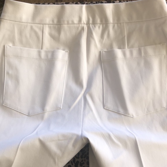 NWT SPANX Classic White Kick Flare Pants - Picture 7 of 7
